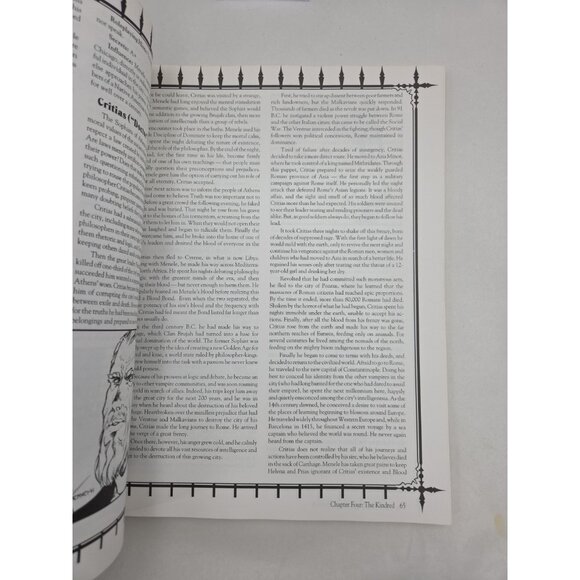 Chicago By Night City Sourcebook Vampire Masquerade WW2203 Trade Paperback 1993 - Picture 7 of 15